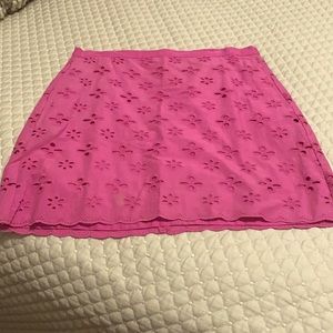 Pink summer skirt